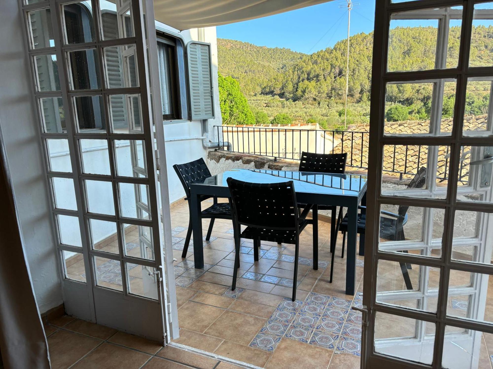 Piso En Vall De Almonacid Con Vistas, Aire Acondicionado, Wifi Y Smart Tv Dış mekan fotoğraf