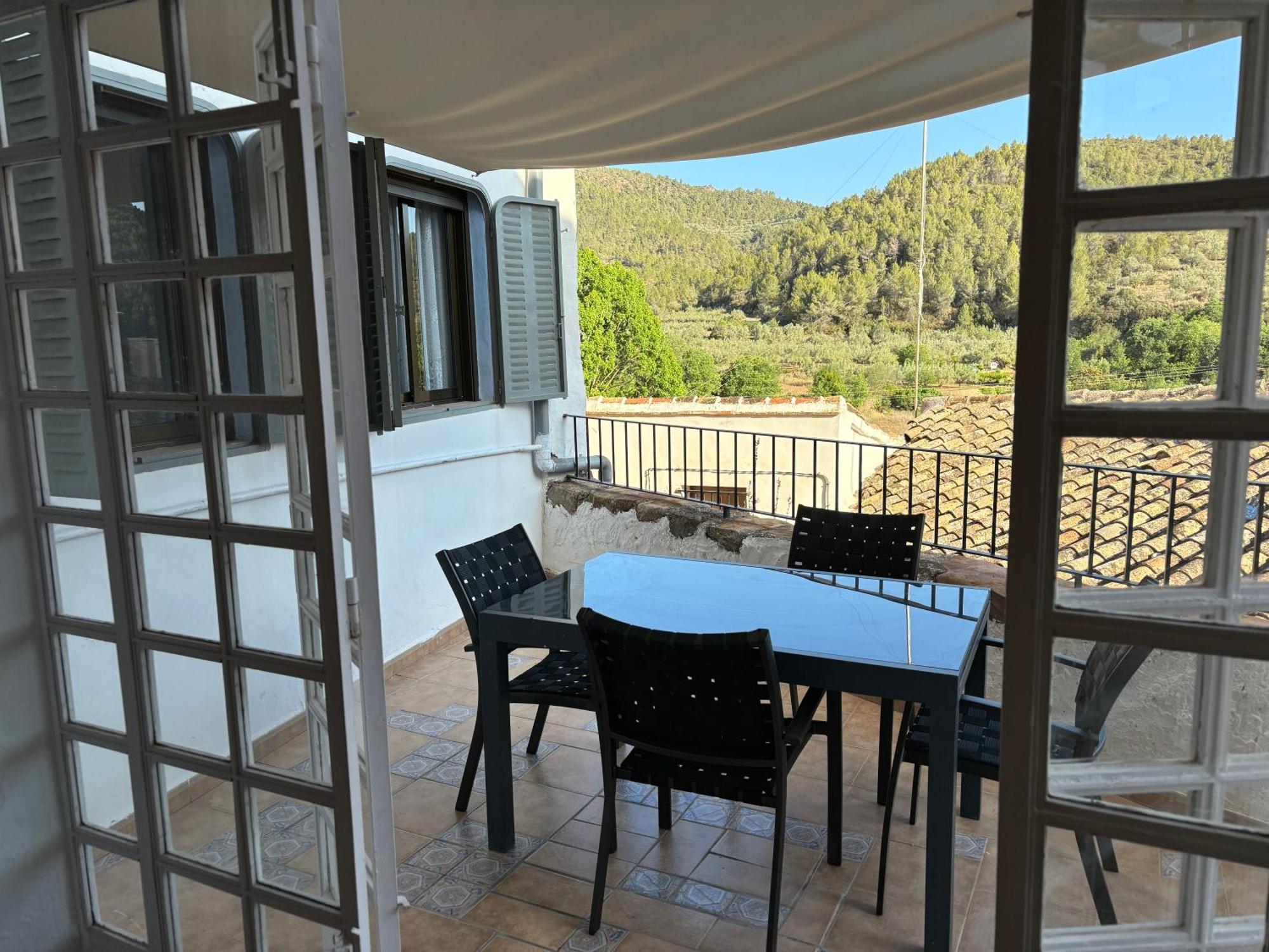 Piso En Vall De Almonacid Con Vistas, Aire Acondicionado, Wifi Y Smart Tv Dış mekan fotoğraf